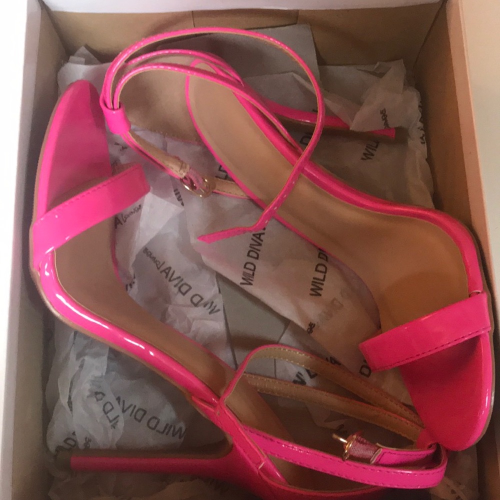 Pink heels